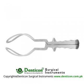 Simpson-Braun Obstetrical Forcep Stainless Steel, 36.5 cm - 14 1/4"
